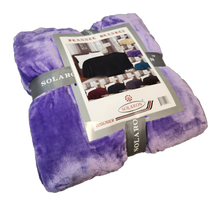 Load image into Gallery viewer, SOLARON XL Queen Flannel Blanket