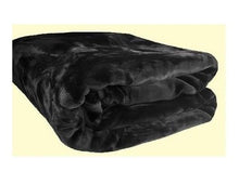 Load image into Gallery viewer, Solaron Blanket throw Thick Acrylic Mink Plush Solid Heavy Weight