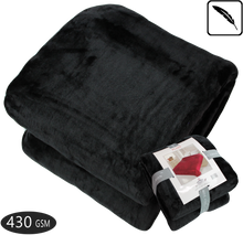 Load image into Gallery viewer, SOLARON XL Queen Flannel Blanket