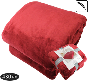 SOLARON XL Queen Flannel Blanket