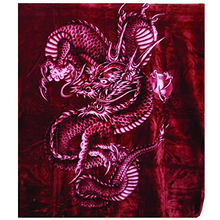 Load image into Gallery viewer, Solaron Super High Quality Thick Mink DRAGON Blanket