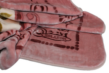 Load image into Gallery viewer, SOLARON Purple Flower Blanket