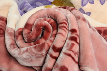 Load image into Gallery viewer, SOLARON Purple Flower Blanket