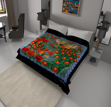 Load image into Gallery viewer, SOLARON Peacock Blanket