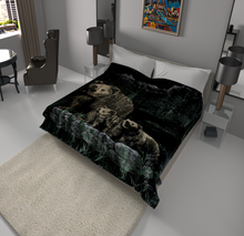Load image into Gallery viewer, SOLARON Bear and Cup Blanket
