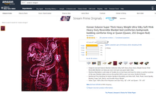 Load image into Gallery viewer, Solaron Super High Quality Thick Mink DRAGON Blanket