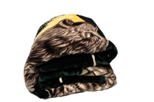 Load image into Gallery viewer, SOLARON 3 Wolves Wolf Blanket