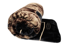 Load image into Gallery viewer, SOLARON 3 Wolves Wolf Blanket