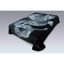 Load image into Gallery viewer, Solaron Super High Quality Thick Mink DRAGON Blanket
