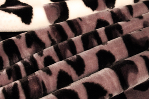 SOLARON Leopard Print Blanket