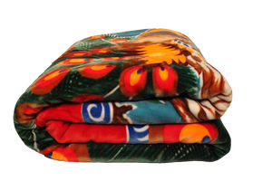 SOLARON Peacock Blanket