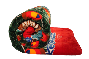 SOLARON Peacock Blanket