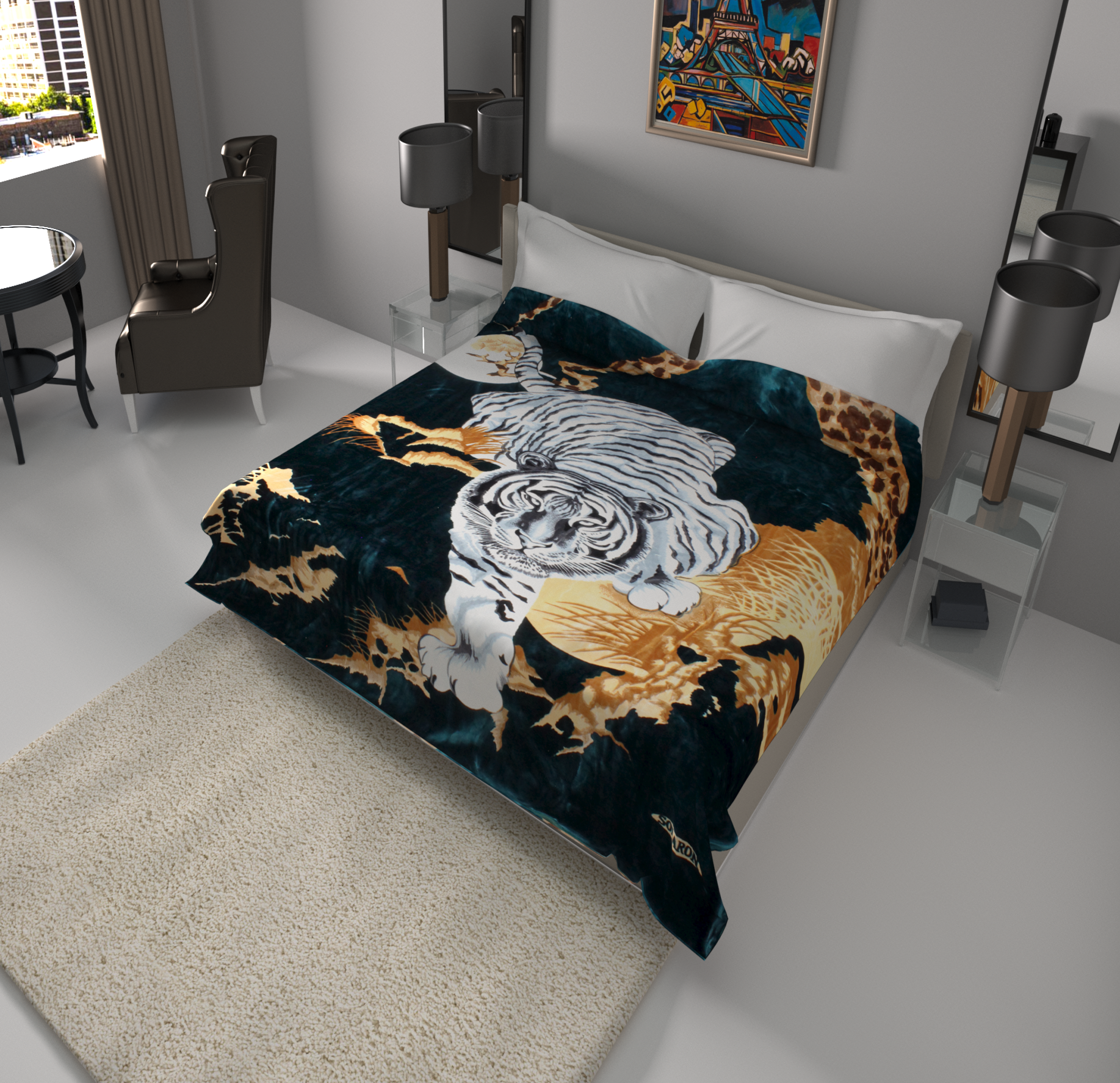 SOLARON 1 Tiger Blanket FOHOG