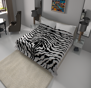 SOLARON Zebra Print Blanket