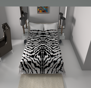 SOLARON Zebra Print Blanket