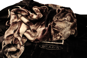 SOLARON 3 Wolves Wolf Blanket