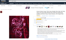 Load image into Gallery viewer, Solaron Super High Quality Thick Mink DRAGON Blanket

