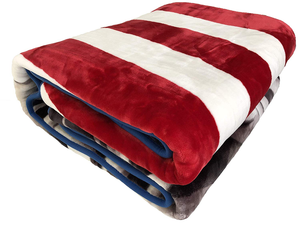 SOLARON USA Flag Blanket