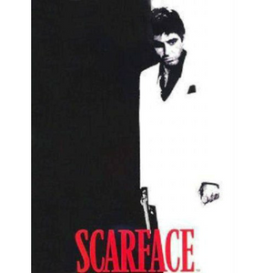 Scarface (Tony Montana) 3 Piece Queen Size Luxury Comforter Set w/Pillow Shams